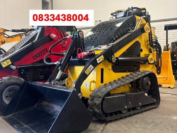 Delano T360 Tracked Pedestrian Skid Steer Loader - Main image