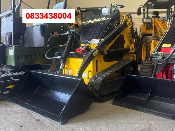 Delano T360 Tracked Pedestrian Skid Steer - Main image