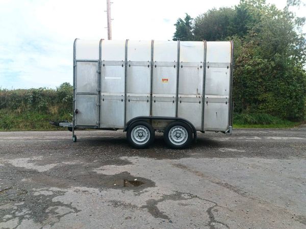 Ifor williams high roof livestock trailer. - Main image