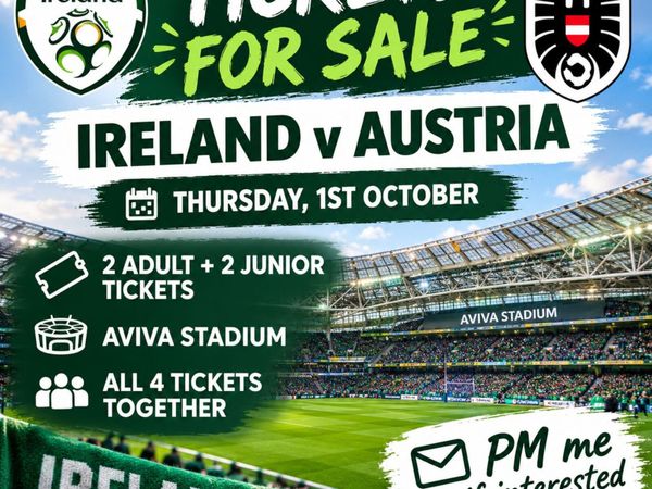 Ireland soccer match tickets - Main image