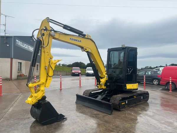 2021 Yanmar VIO 55-6B C/W Thumb Grab - Main image