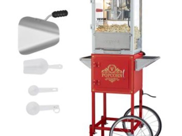 Popcorn Maker with Cart, 850W - Main image