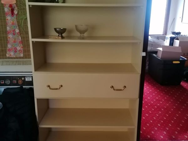 Open dresser with drawer. - Main image