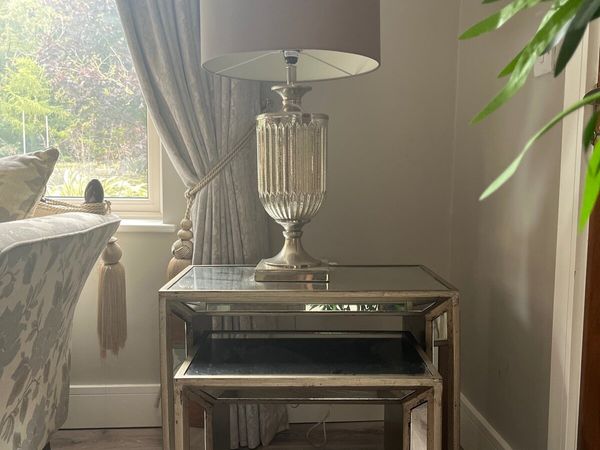 Shanleys Nest of Tables & Lamp - Main image
