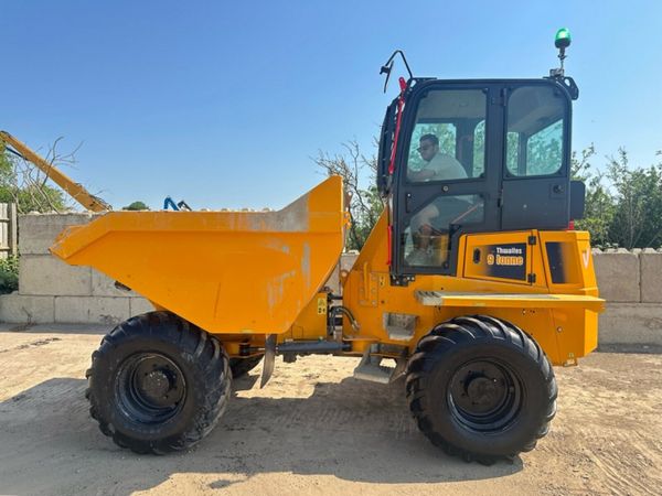 Thwaites 9 Ton Straight tip Cabbed Dumper - Main image