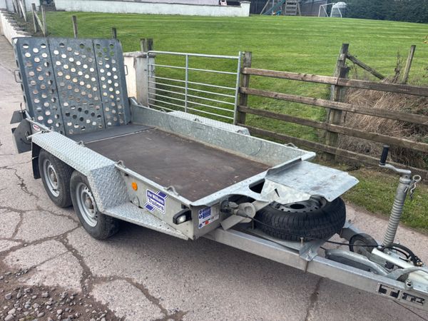 Ifor williams 9ft x 4ft 3” plant trailer - Main image