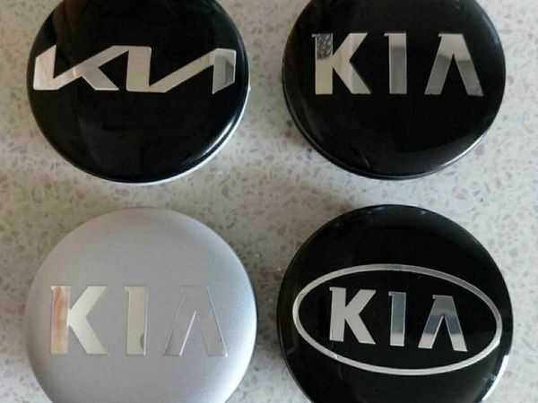 KIA CENTRE CAPS - FREE POST - Main image