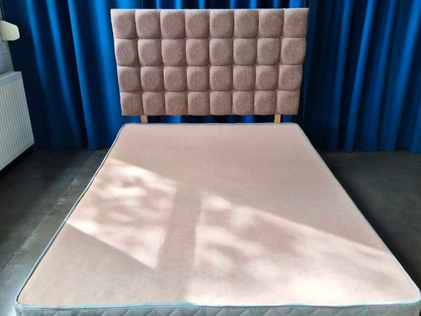 Double bed base & Headboard - Main image
