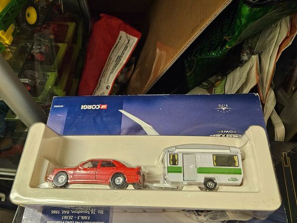Corgi Mercedes and Caravan Set - Main image
