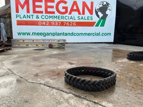 Unused JCB mini digger 230 x 31 x 96 rubber track. - Main image
