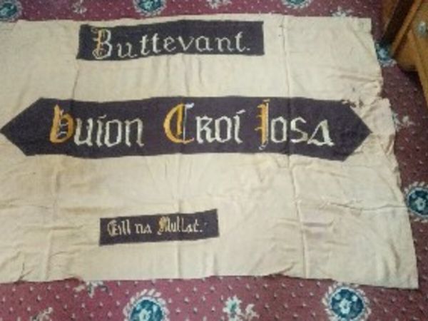Genuine 1937 marching Band Banner - Main image