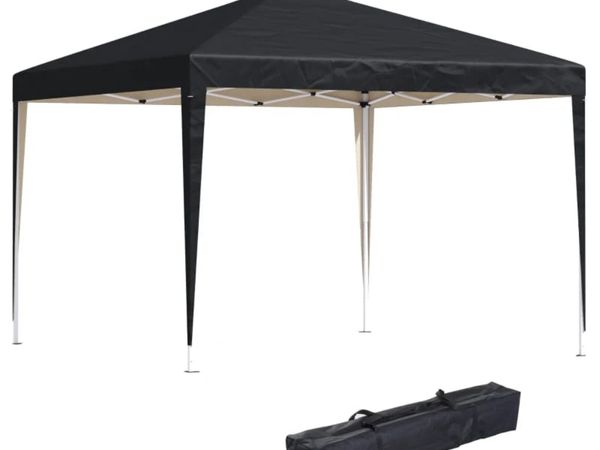 3 x 3M Garden Pop Up Gazebo Height Adjustable Marq - Main image