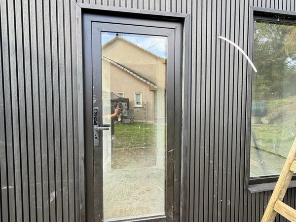 Modern glass Aluminum door only 4 left - Main image