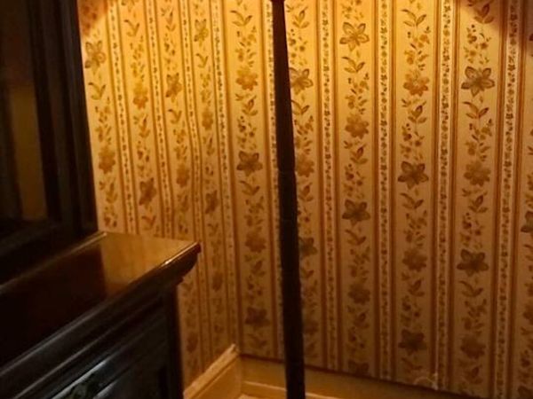 Vintage Mahogany Floor Lamps - Main image