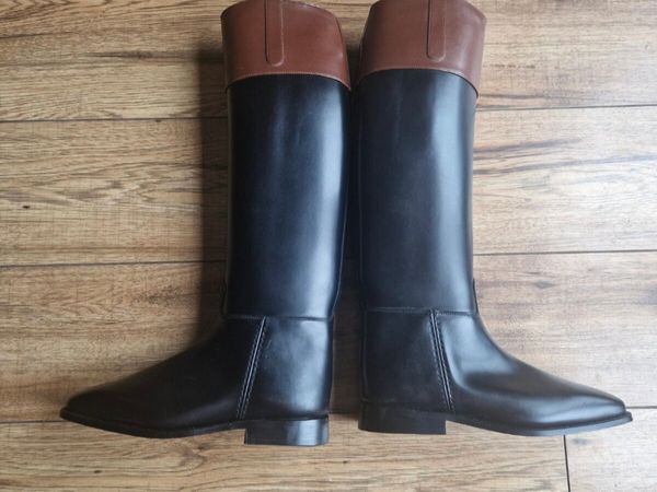 Mens Brown Top Cavallo Hunting Boots - Main image