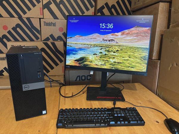Dell Optiplex 7070 Complete PC-i7-16Gb-24" Screen - Main image