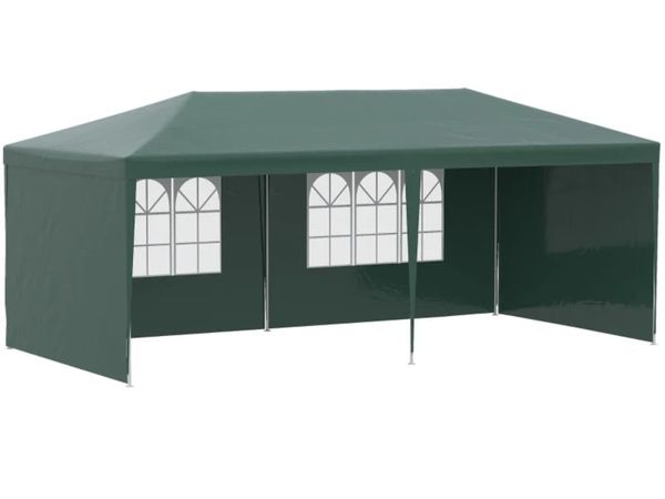 6x3 m Party Tent Gazebo Marquee Outdoor Patio Cano - Main image