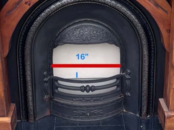 Cast Iron Fireplace insert - Main image