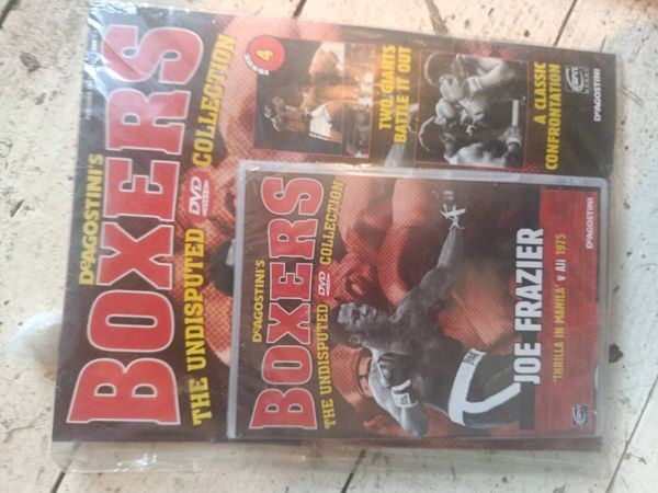 Rare unopened boxing dvds 21 years old - Main image