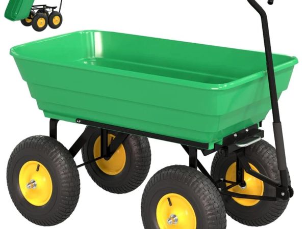 75 Litre Large Garden Cart, Tipping Wheelbarrows H - Main image