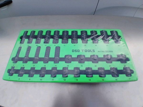 🔧 DSD TOOLS 32PC 3/8" IMPACT SOCKET SET – €60 💶 - Main image