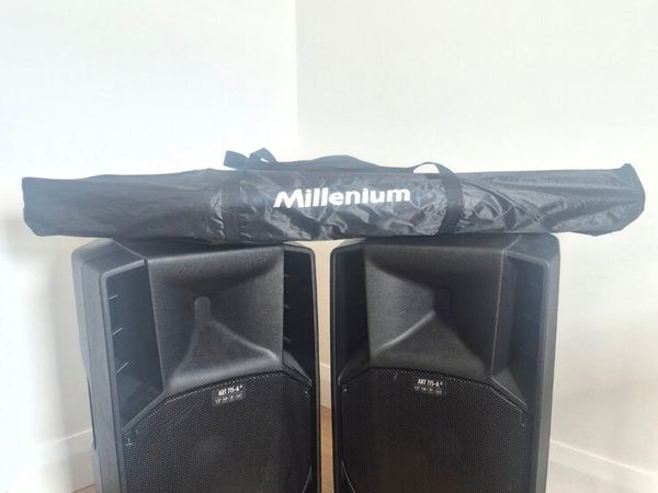 Pair RCF ART 715-A MK Speakers + Stands - Warranty - Main image