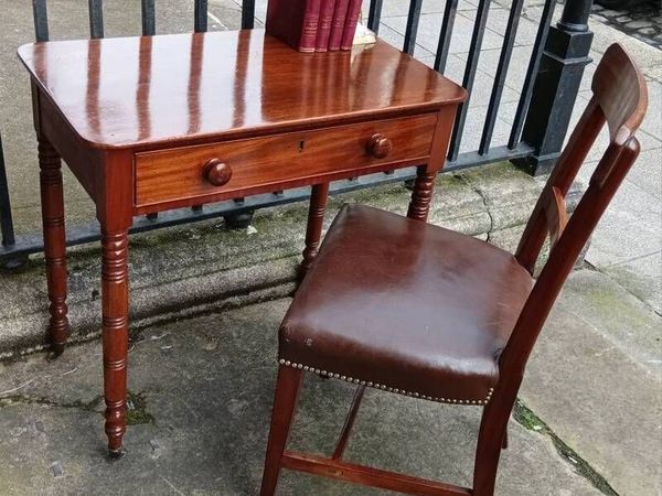 A George lV mahogany Writing Table - Main image