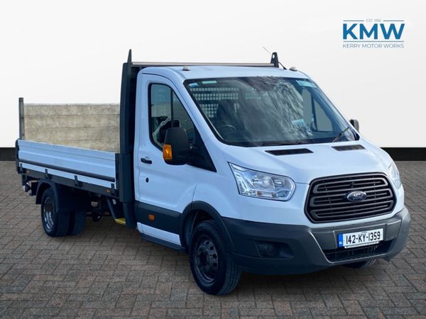 Ford Transit 2.2 TDCI LWB Flat Bed--Tail-lift - Main image