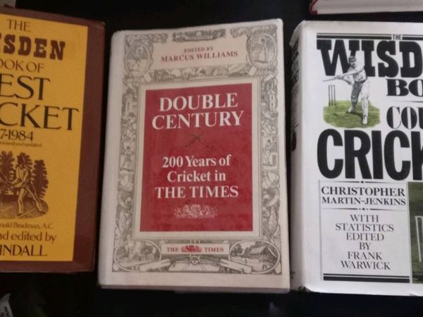 Three Cricket Books - Main image