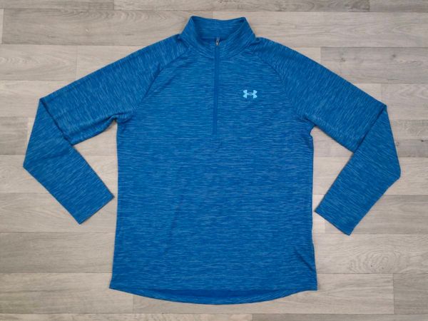 Under Armour Half Zip Golf Jumper Layer Mens M - Main image