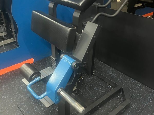 Plate loaded hamstring curl machine - Main image