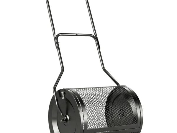 Compost Spreader, 20" Peat Moss Spreader with Deta - Main image