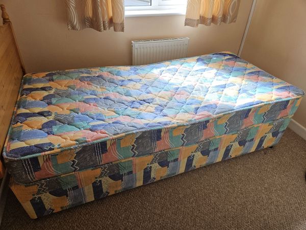 Single Bed (Bed Base & Mattress) - Main image