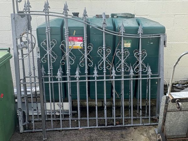12ft Forged Solid galvanised gates - Main image