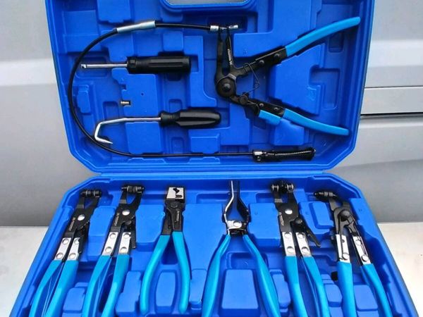 Manarola 9-Piece Hose Clamp Pliers Set - Main image