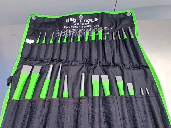 DSD TOOLS – 28PC PUNCH & CHISEL SET - Main image