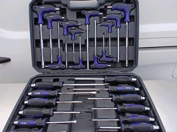 26PC HIGH-GRADE SCREWDRIVER & T-HANDLE SET - Main image
