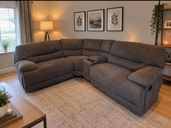 Ez L shaped Recliner corner sofa - Main image