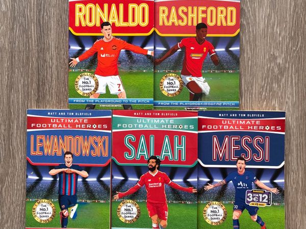 Ultimate Football Heroes Book Bundle (Set of 5) - Main image