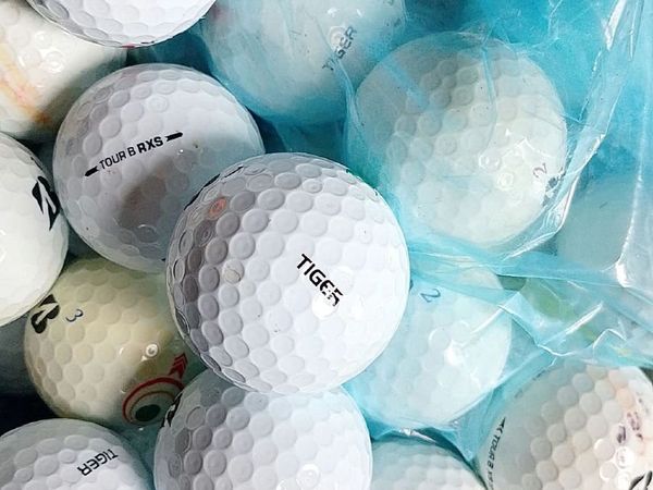 JJ'S CORK GOLF BALLS - BRIDGESTONE TOUR BALLS - Main image