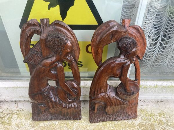 African wall hangings free postage - Main image