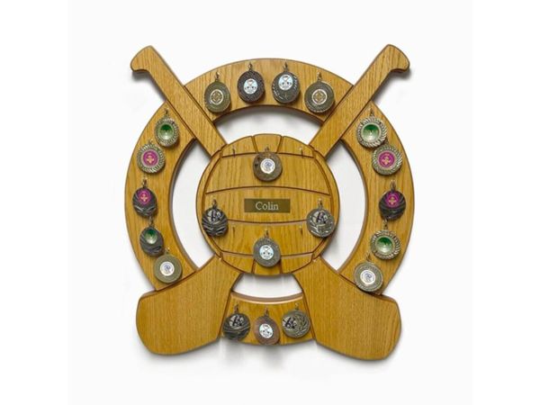 Football & Hurling Medal Holder - FREE Engraving - Main image