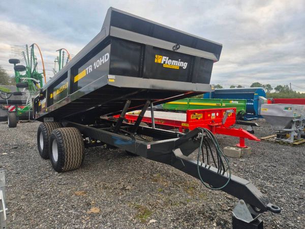 Fleming dump trailer - Main image