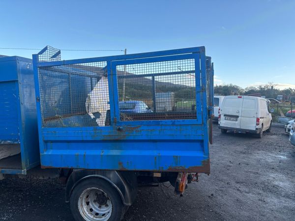 Caged tipping crate - Main image