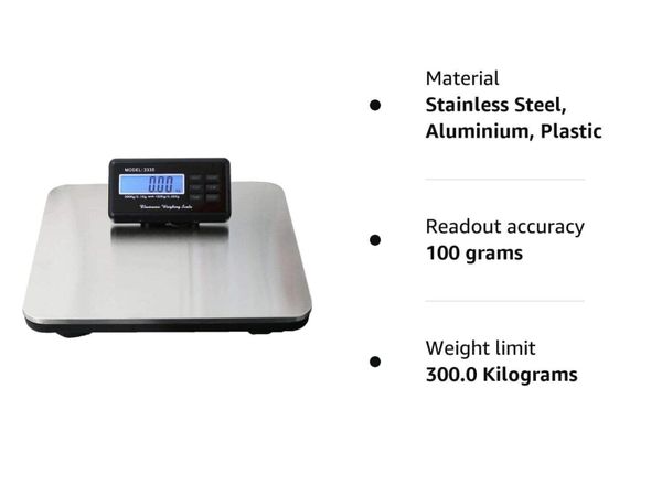 Large Digital Shipping Weight Scale Stainless - Main image
