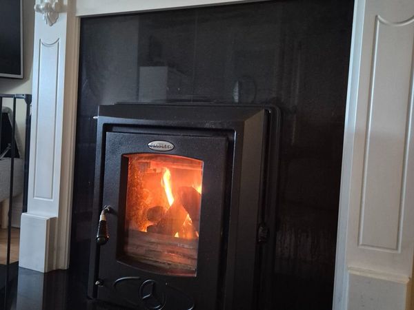 Stanley back boiler insert stove & surrounds - Main image