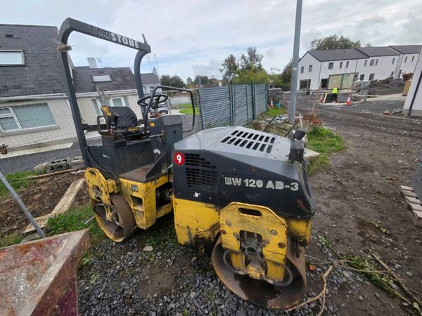 Bomag 120 vibrating roller - Main image