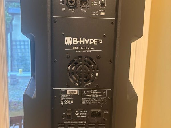 dB Technologies B-HYPE 12 Active PA Speaker - Complete Package - Mint Condition - Main image