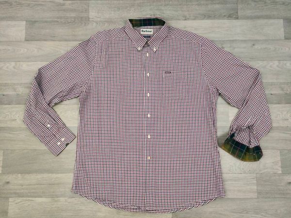 Barbour Button Down Check Oxford Shirt Mens XXL - Main image
