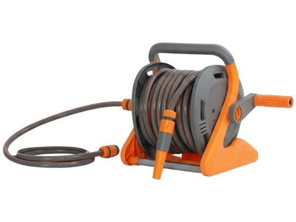 Portable Garden Hose Reel, 20+2 m Wall Mounted Hos - Main image